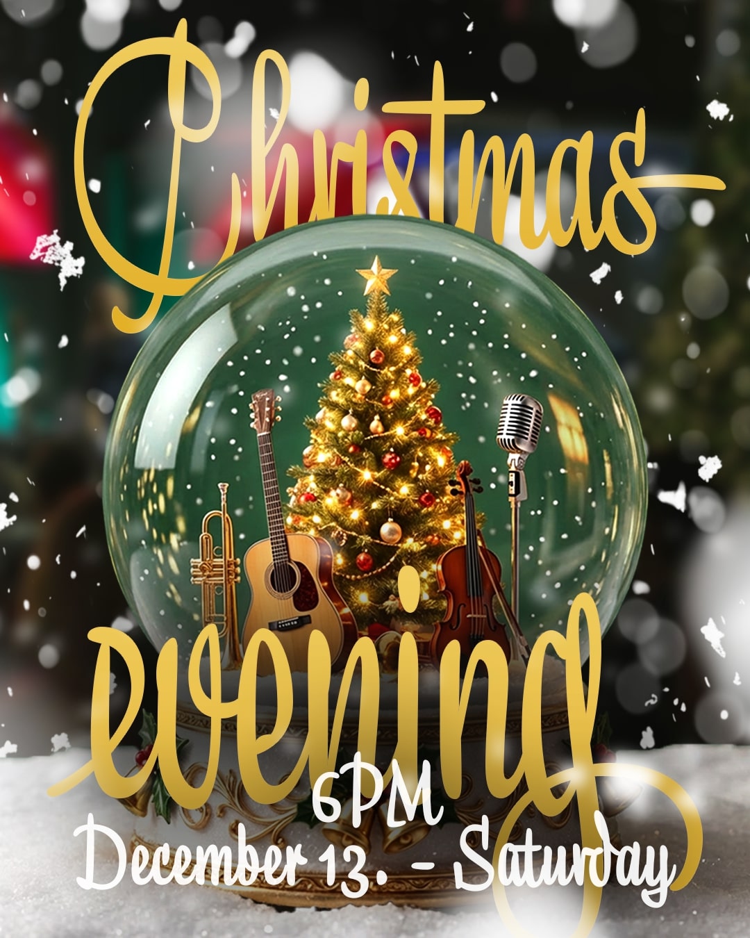 Christian fellowship Martin - Christmas event in Martin 2025